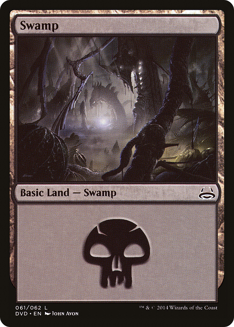 Swamp (DD3-061) - Duel Decks Anthology: Divine vs. Demonic