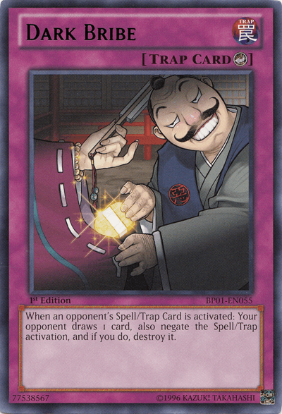 Dark Bribe [BP01-EN055] Rare - Josh's Cards