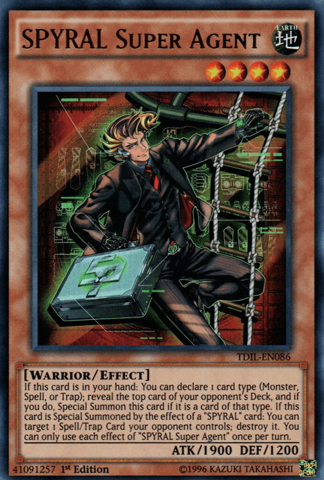 SPYRAL Super Agent [TDIL-EN086] Ultra Rare - Josh's Cards