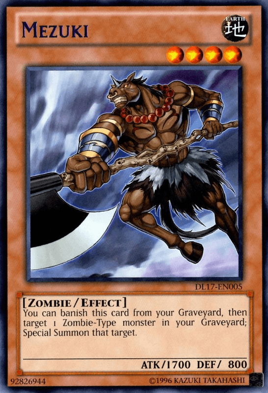 Mezuki (Purple) [DL17-EN005] Rare - Josh's Cards