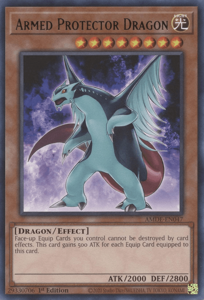 Armed Protector Dragon [AMDE-EN047] Rare - Josh's Cards