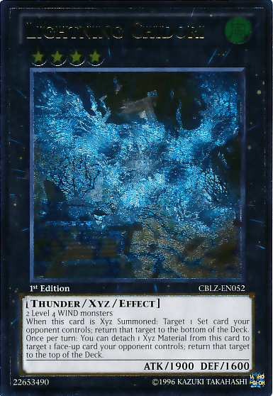 Lightning Chidori [CBLZ-EN052] Ultimate Rare - Josh's Cards