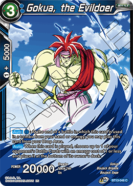 Gokua, the Evildoer (Common) (BT13-048) [Supreme Rivalry] Parallel Foil