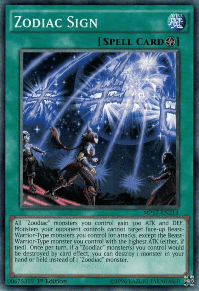 Zodiac Sign [MP17-EN211] Common - Josh's Cards