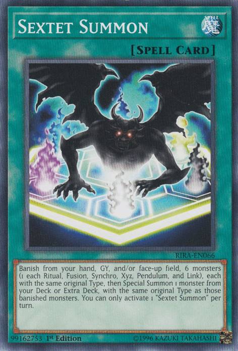 Sextet Summon [RIRA-EN066] Common - Josh's Cards