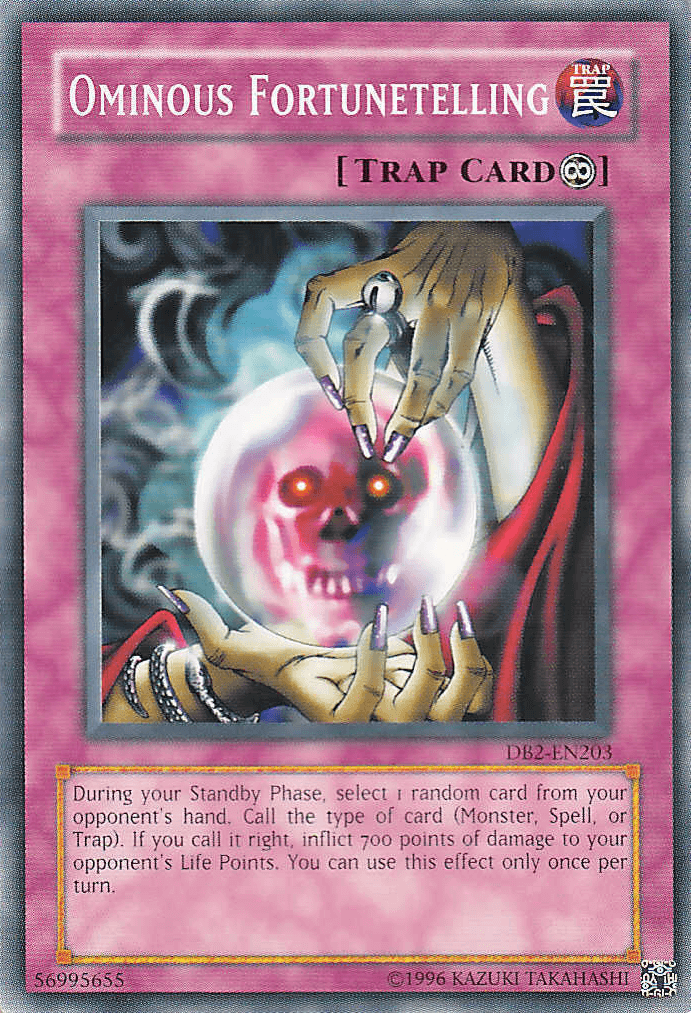 Ominous Fortunetelling [DB2-EN203] Common - Josh's Cards
