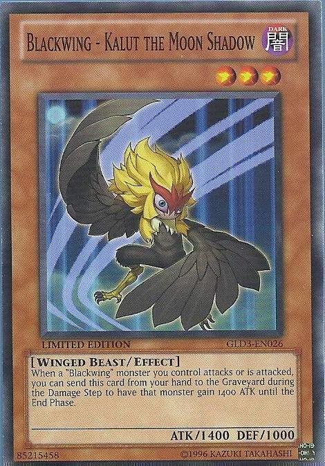 Blackwing - Kalut the Moon Shadow [GLD3-EN026] Common - Josh's Cards