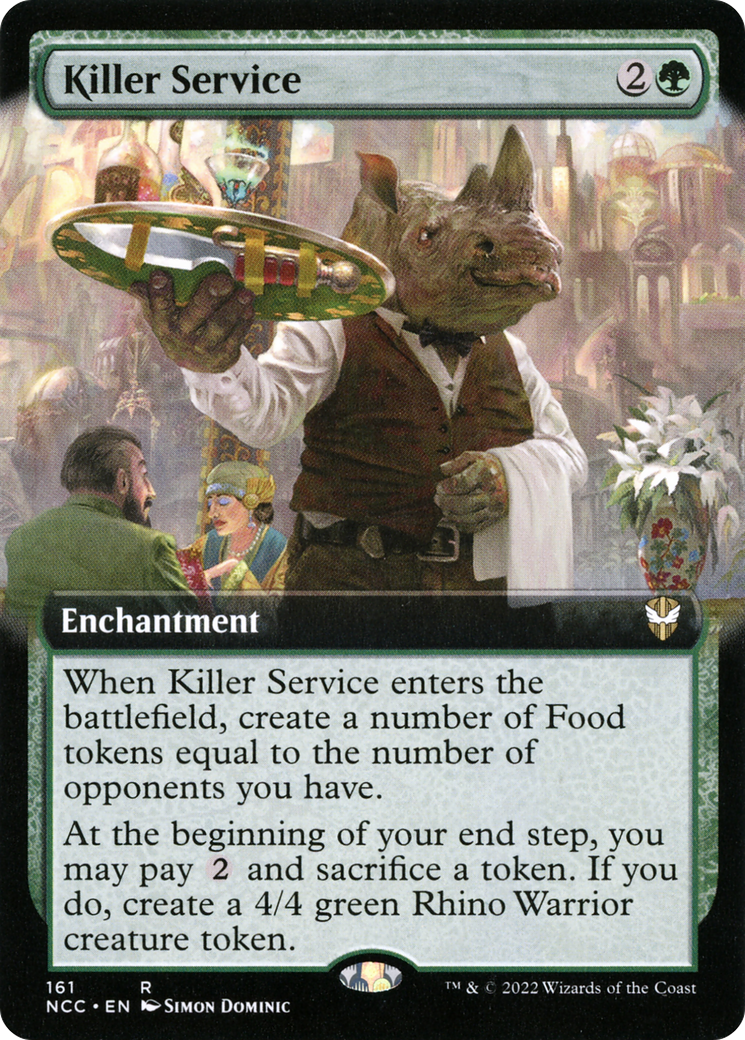 Killer Service (NCC-161) - New Capenna Commander: (Extended Art)