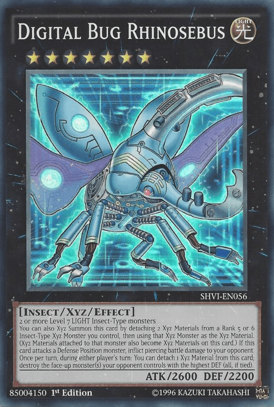 Digital Bug Rhinosebus [SHVI-EN056] Super Rare - Josh's Cards