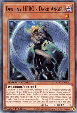 Destiny HERO - Dark Angel [SGX1-ENB09] Common - Josh's Cards