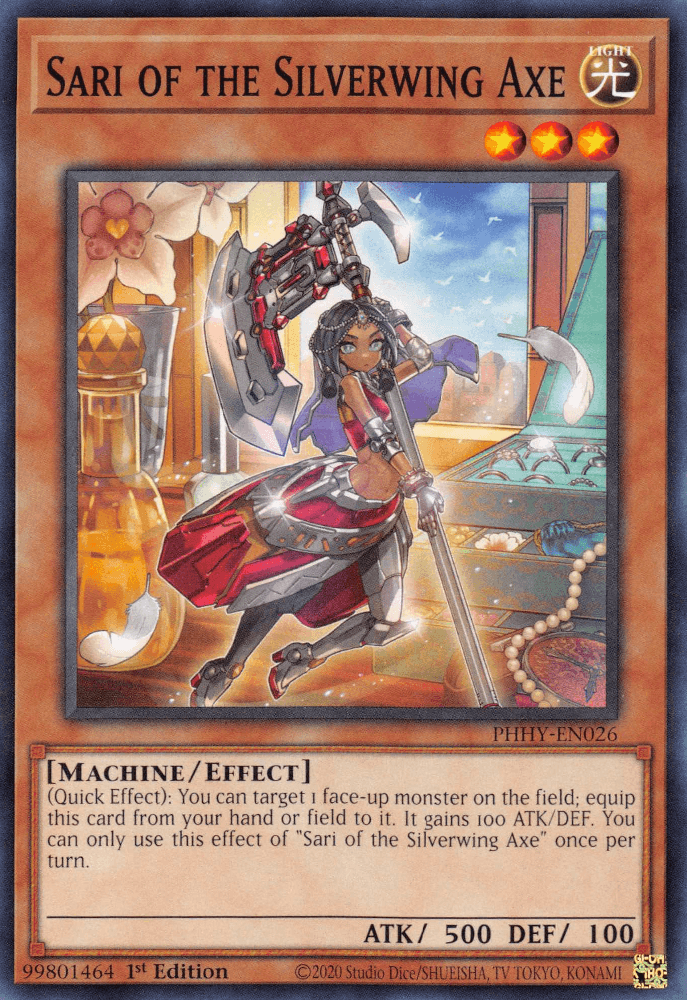 Sari of the Silverwing Axe [PHHY-EN026] Common - Josh's Cards