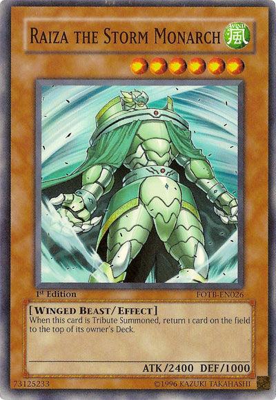 Raiza the Storm Monarch [FOTB-EN026] Super Rare - Josh's Cards