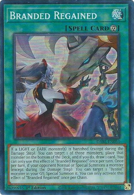 Branded Regained [DABL-EN053] Super Rare - Josh's Cards