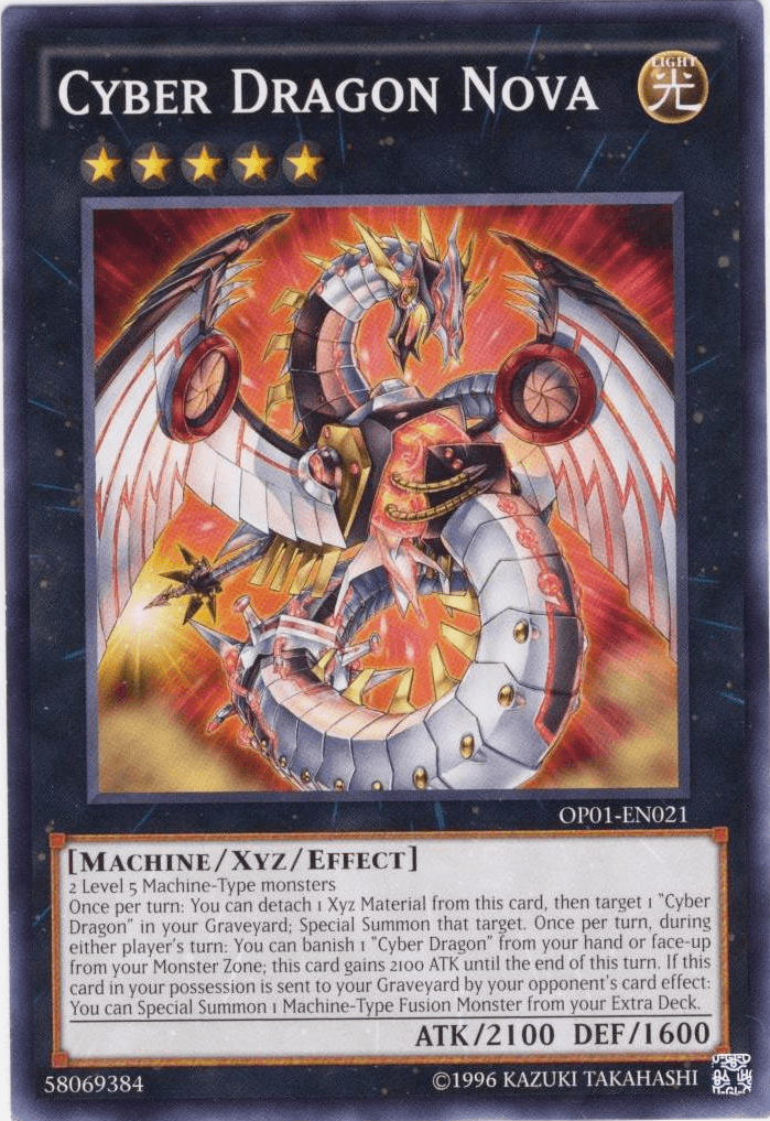 Cyber Dragon Nova [OP01-EN021] Common - Josh's Cards