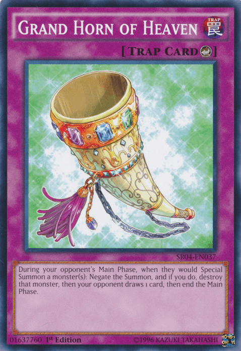 Grand Horn of Heaven [SR04-EN037] Common - Josh's Cards