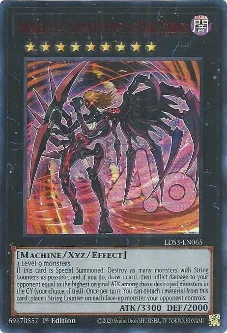 Number C40: Gimmick Puppet of Dark Strings (Red) [LDS3-EN065] Ultra Rare - Josh's Cards