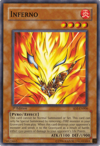 Inferno [SD3-EN006] Common - Josh's Cards