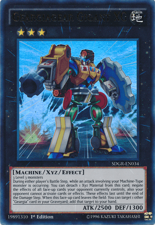 Geargiagear Gigant XG [SDGR-EN034] Ultra Rare - Josh's Cards