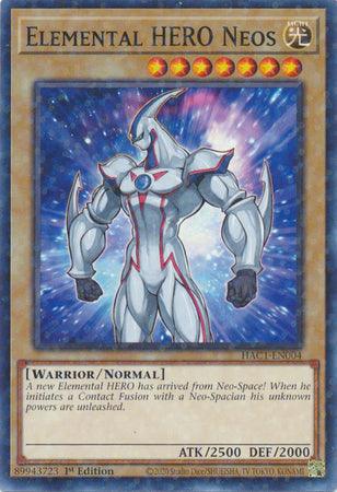 Elemental HERO Neos (Duel Terminal) [HAC1-EN004] Parallel Rare - Josh's Cards