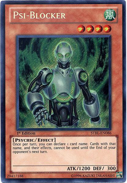 Psi-Blocker [STBL-EN086] Secret Rare - Josh's Cards