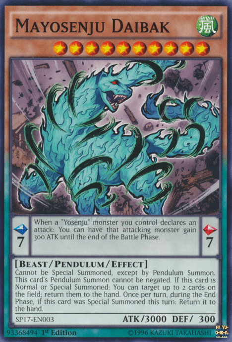 Mayosenju Daibak [SP17-EN003] Common - Josh's Cards