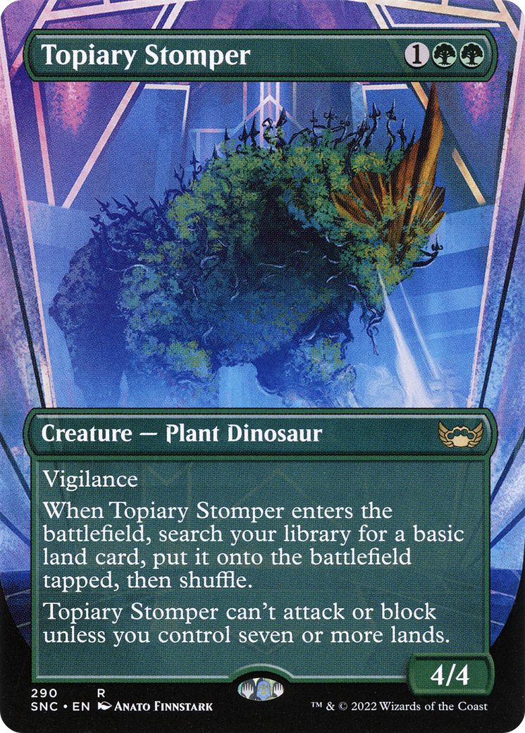Topiary Stomper (SNC-290) - Streets of New Capenna (Borderless)