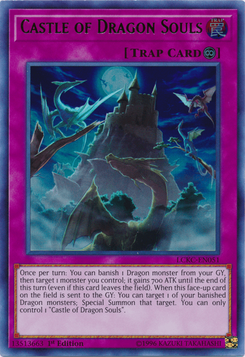 Castle of Dragon Souls [LCKC-EN051] Ultra Rare - Josh's Cards