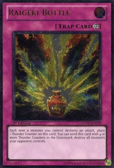 Raigeki Bottle [GENF-EN079] Ultimate Rare - Josh's Cards