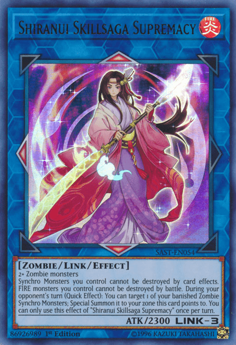 Shiranui Skillsaga Supremacy [SAST-EN054] Ultra Rare - Josh's Cards