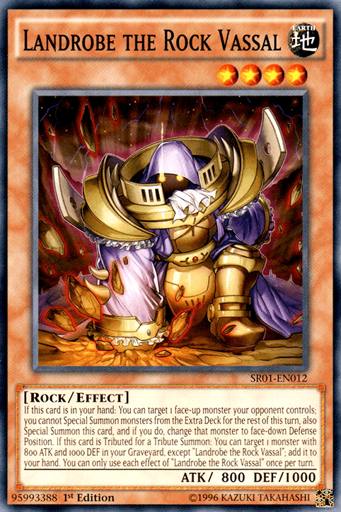 Landrobe the Rock Vassal [SR01-EN012] Common - Josh's Cards