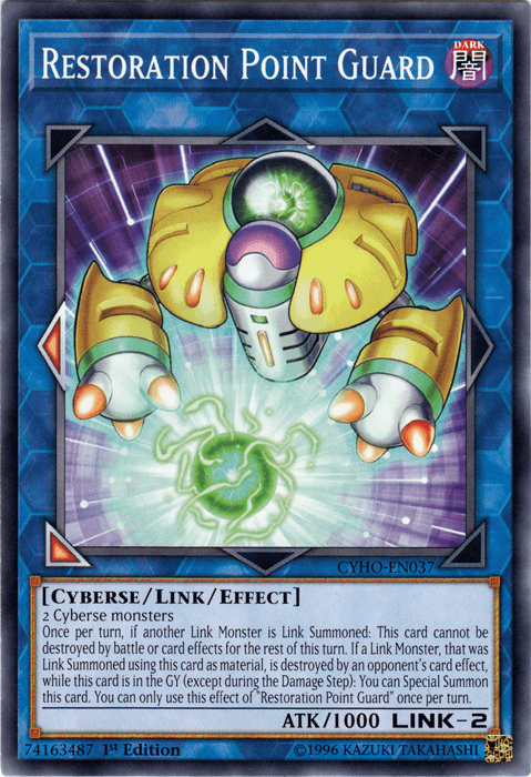 Restoration Point Guard [CYHO-EN037] Common - Josh's Cards