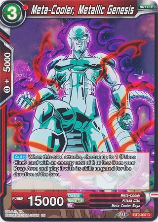 Meta-Cooler, Metallic Genesis (BT9-007) [Universal Onslaught] Parallel Foil