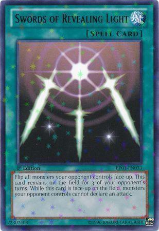 Swords of Revealing Light [BP01-EN033] Starfoil Rare - Josh's Cards