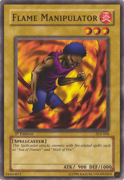 Flame Manipulator [SDJ-006] Common - Josh's Cards