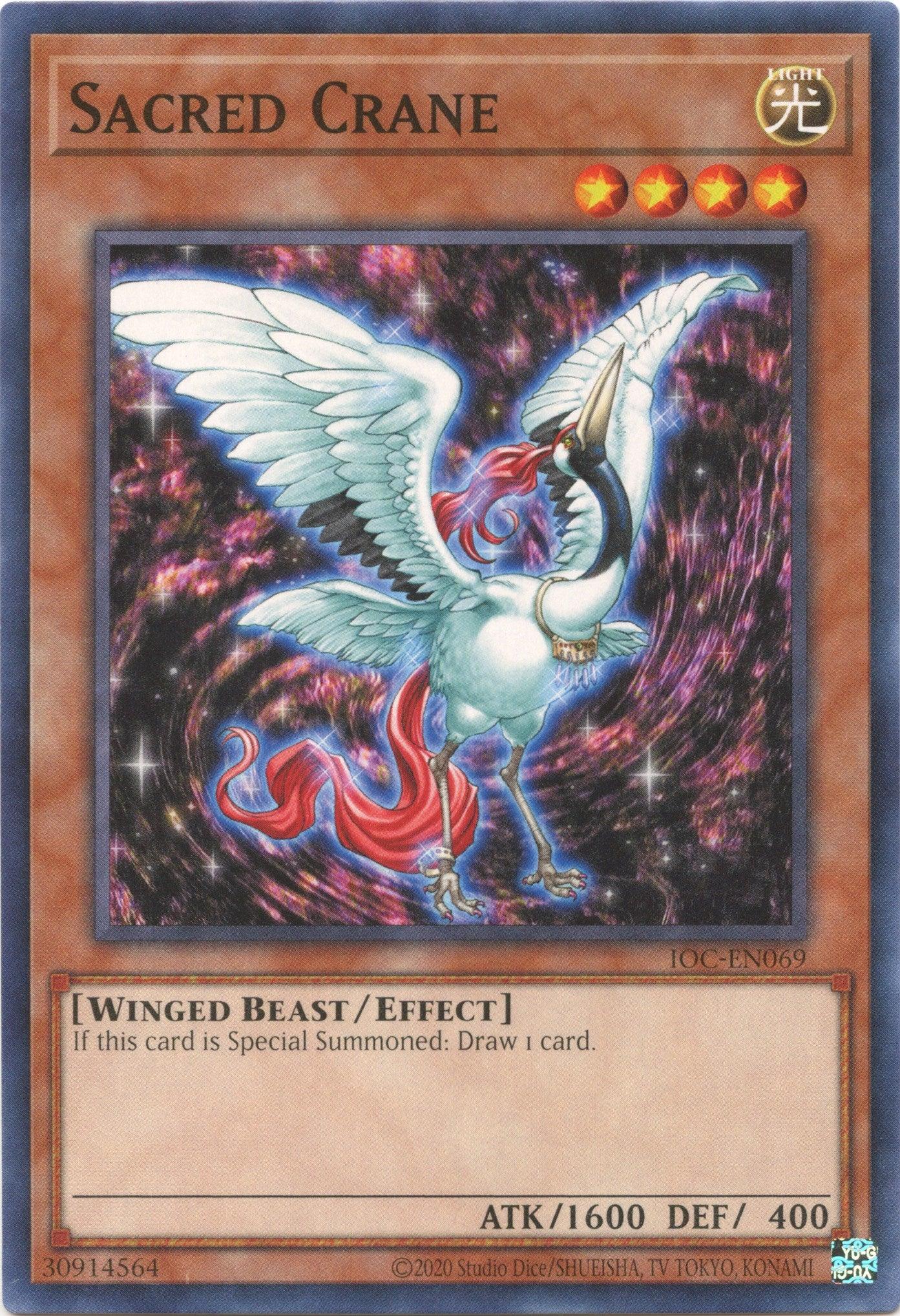 Sacred Crane (25th Anniversary) [IOC-EN069] Common - Josh's Cards