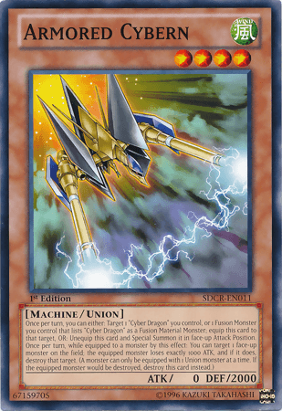 Armored Cybern [SDCR-EN011] Common - Josh's Cards