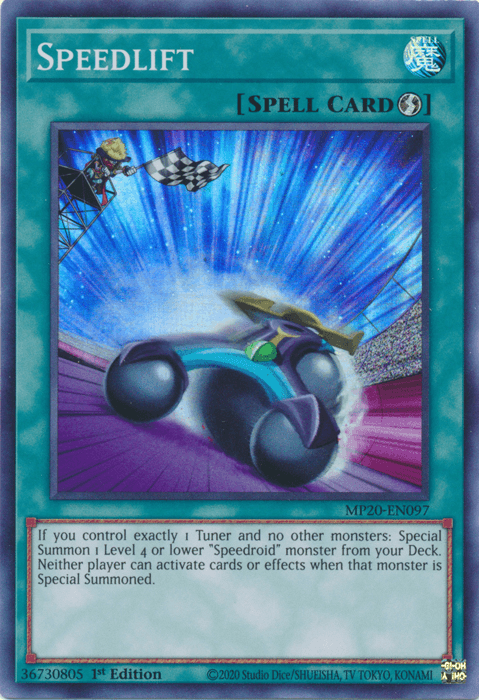 Speedlift [MP20-EN097] Super Rare - Josh's Cards