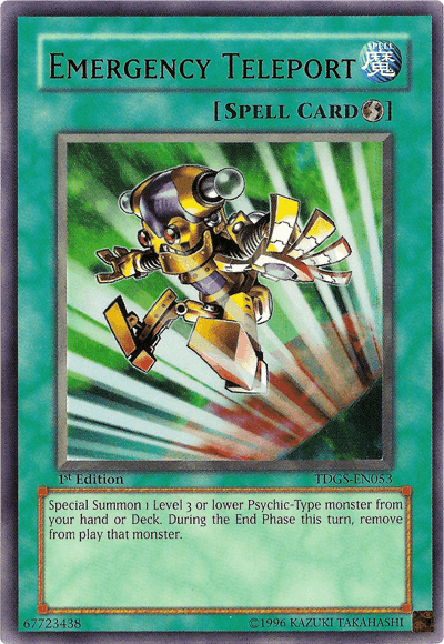 Emergency Teleport [TDGS-EN053] Ultra Rare - Josh's Cards