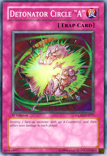 Detonator Circle "A" [GLAS-EN077] Common - Josh's Cards