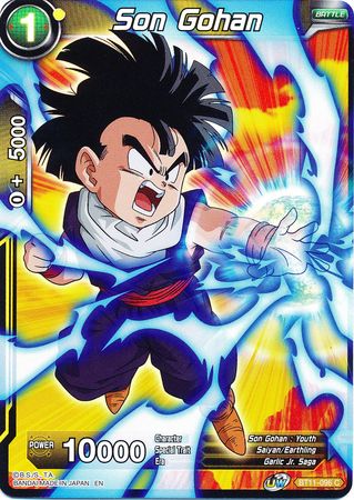 Son Gohan (Yellow) (BT11-096) [Vermilion Bloodline 2nd Edition] Parallel Foil