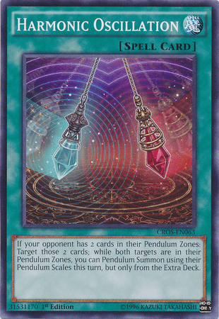 Harmonic Oscillation [CROS-EN063] Common - Josh's Cards
