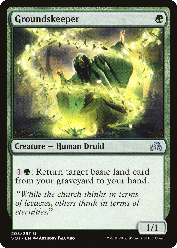 Groundskeeper (SOI-208) - Shadows over Innistrad Foil