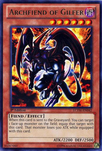 Archfiend of Gilfer [LCYW-EN042] Rare - Josh's Cards