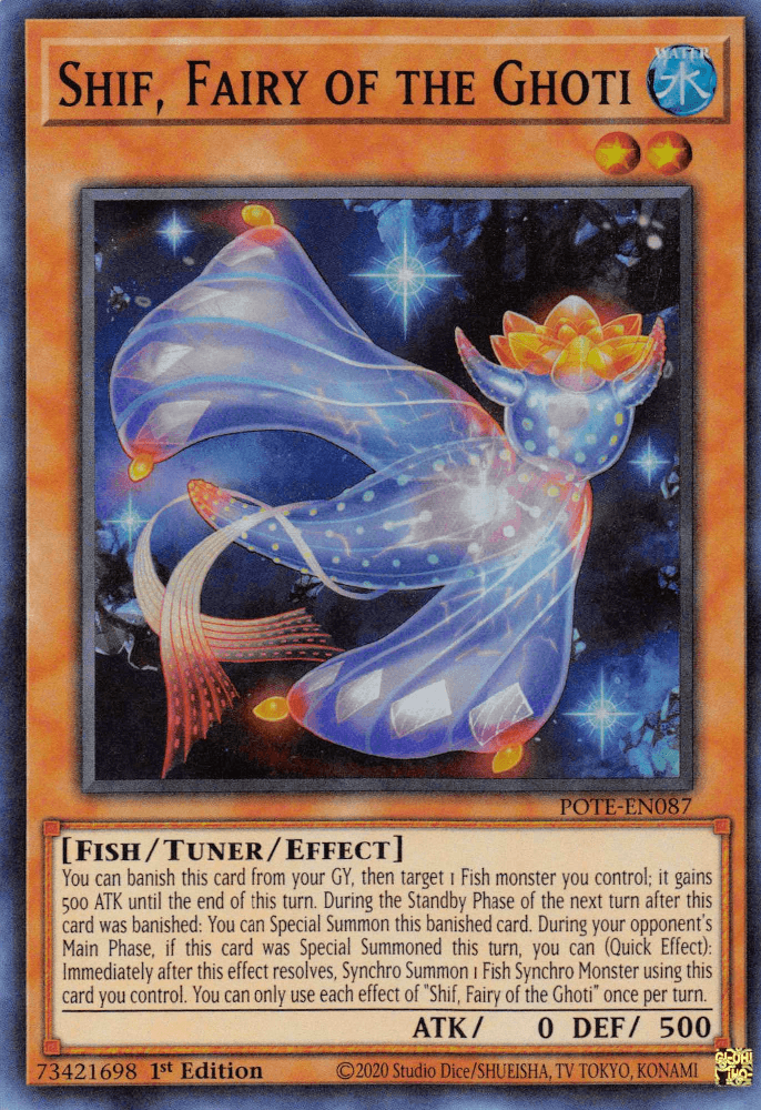 Shif, Fairy of the Ghoti [POTE-EN087] Super Rare - Josh's Cards