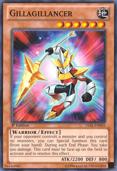 Gillagillancer [LVAL-EN003] Common - Josh's Cards