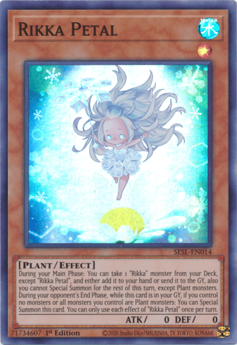 Rikka Petal [SESL-EN014] Super Rare - Josh's Cards
