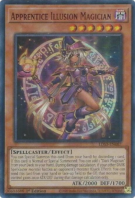 Apprentice Illusion Magician (Red) [LDS3-EN087] Ultra Rare - Josh's Cards