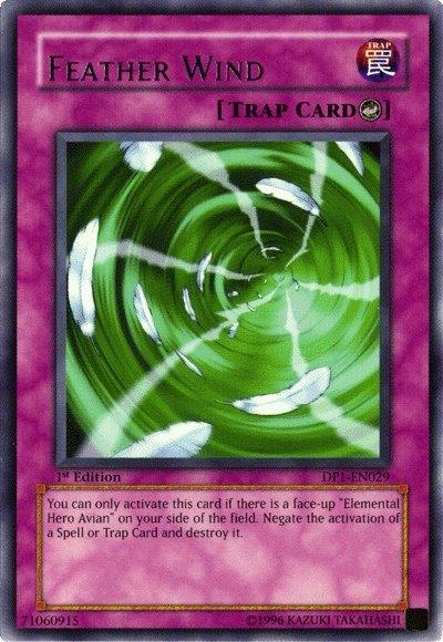 Feather Wind [DP1-EN029] Rare - Josh's Cards