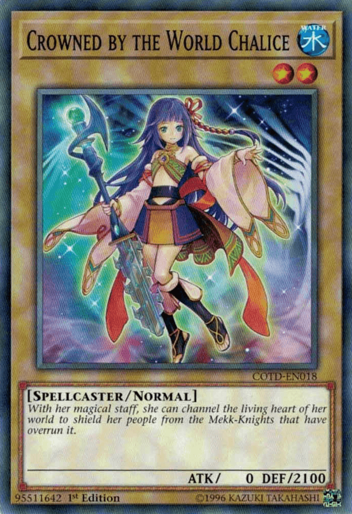Crowned by the World Chalice [COTD-EN018] Common - Josh's Cards