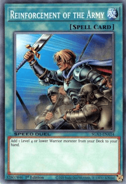 Reinforcement of the Army [SGX1-ENA14] Common - Josh's Cards